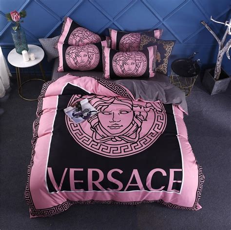 versace bed spread|Versace style bedroom set.